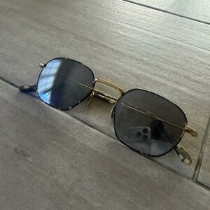 KREWE Black and Gold Sunglasses